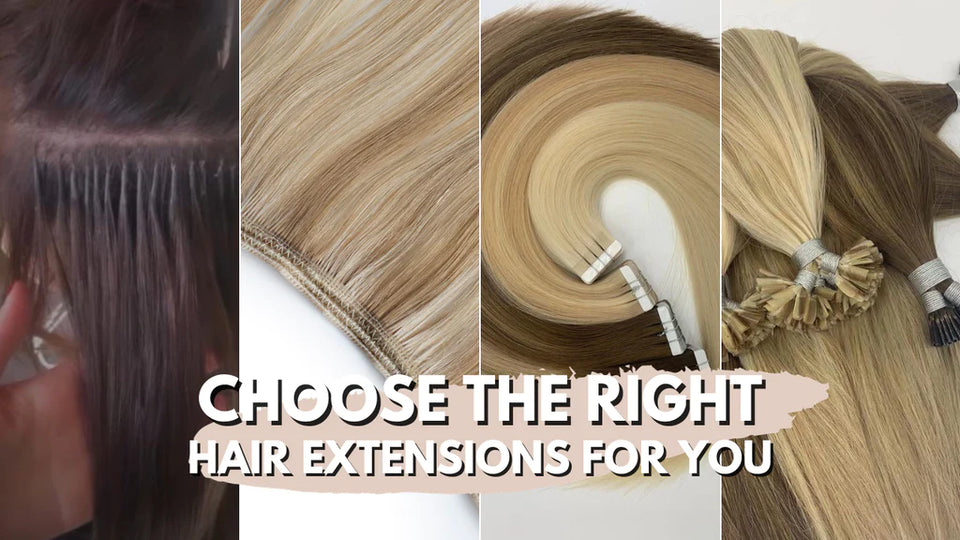 The Ultimate Guide to Choosing the Right Hair Extensions for Different Hair Types